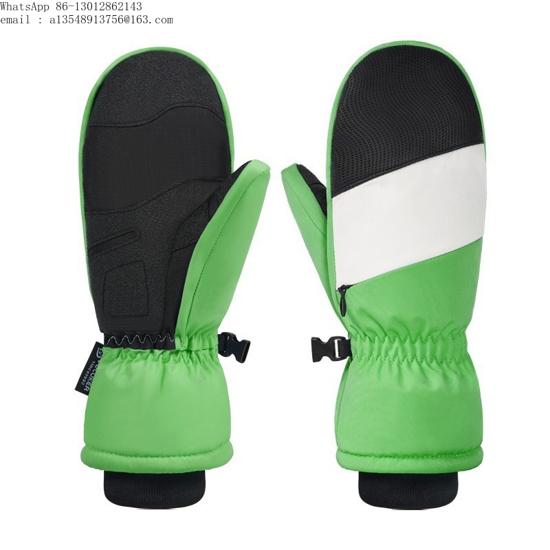 Ski Glove Waterproof - ถุงมือสกีผ้าฟลีซหนา แฟชั่น อบอุ่น กันลม กันน้ำ