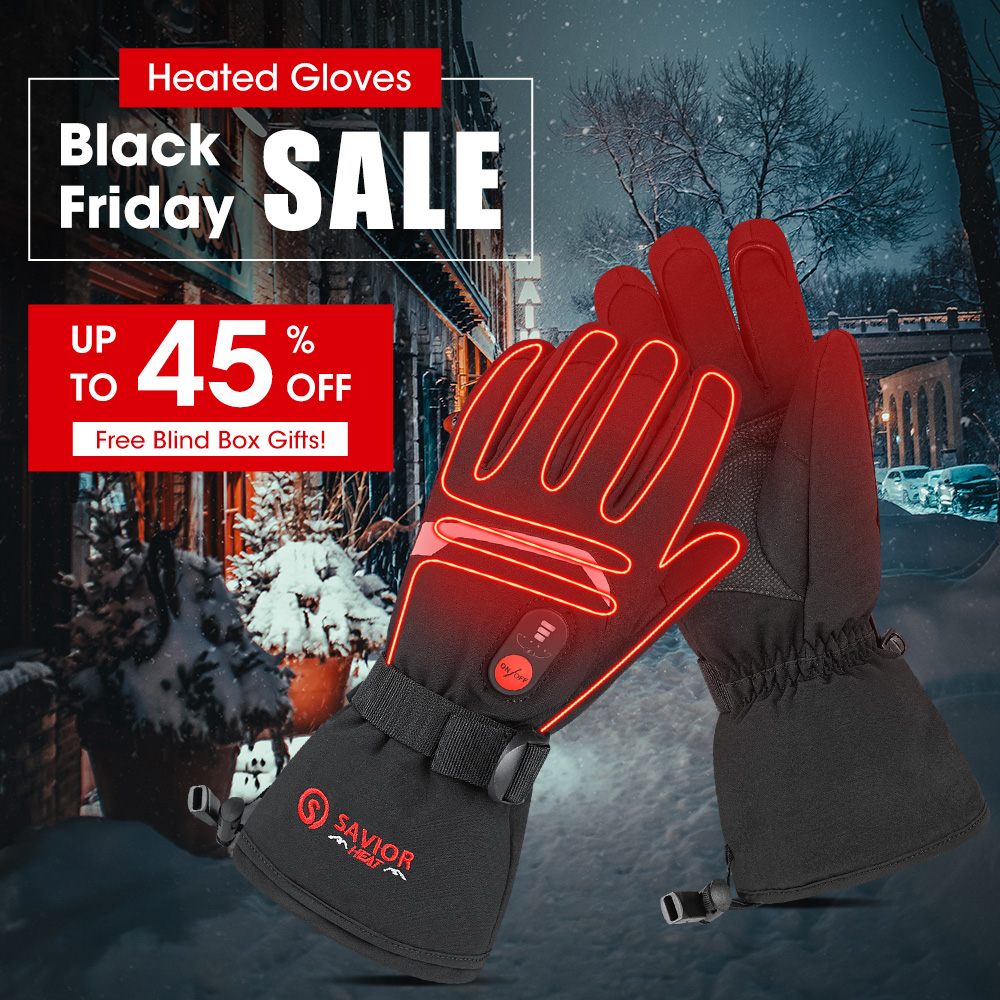 Ski Glove Waterproof - ถุงมือให้ความอบอุ่นในฤดูหนาวถุงมือให้ความอบอุ่นสำหรับผู้หญิงผู้ชายถุงมือสกีให้ความร้อนที่ชาร์จแบตเตอรี่แบบชาร์จไฟได้กันน้ำได้