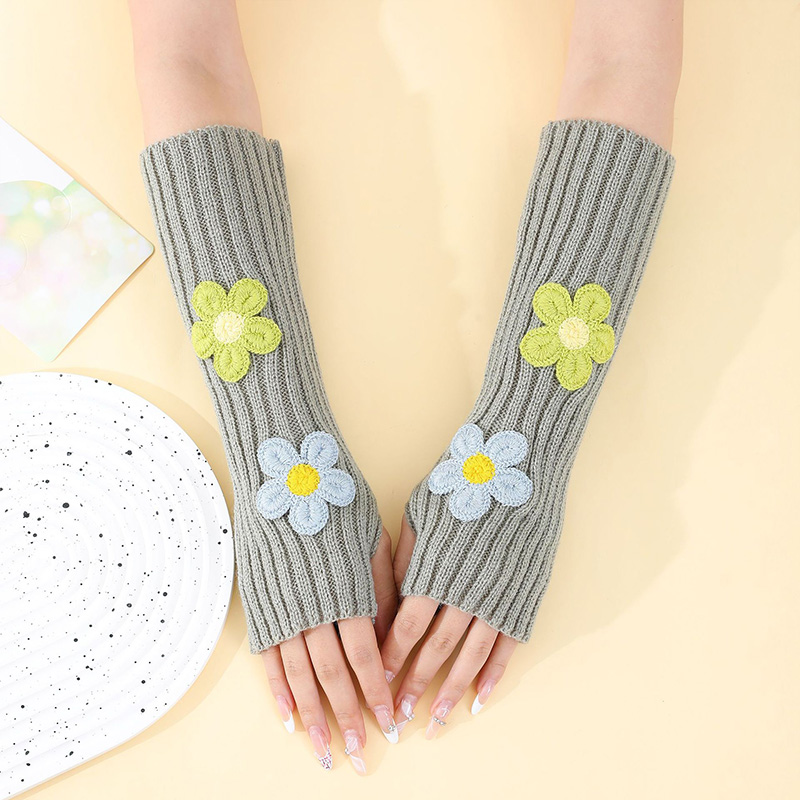 อุปกรณ์เสริมสไตล์ Y2k ปลอกแขนถ - Fingerless Glove Knit บทวิจารณ์และราคา