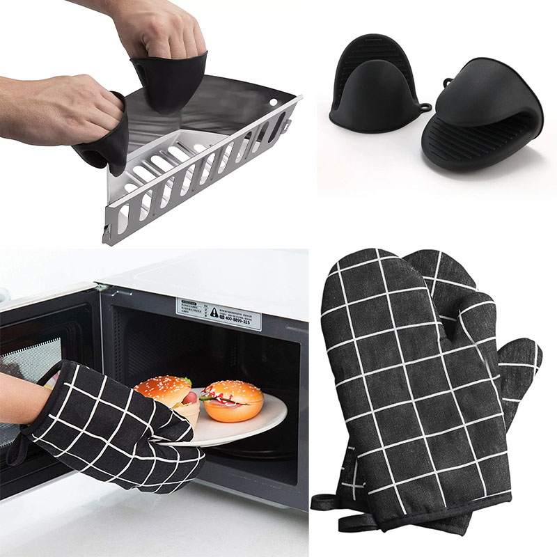 ซิลิโคนทนความร้อน Pinch เตาอบ  - Oven Mitt Silicone บทวิจารณ์และราคา