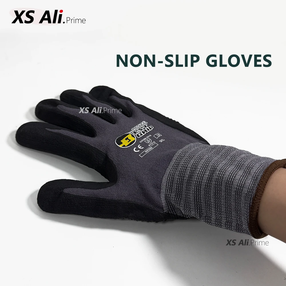 1/10 คู่ ถุงมือโฟมนิทริล – กัน - Nitrile Mechanic Glove บทวิจารณ์และราคา