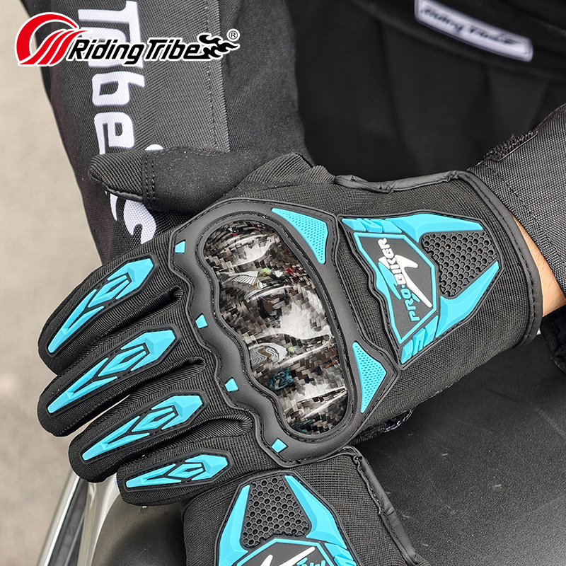 ถุงมือมอเตอร์ไซค์ RidingTribe  - Motorcycle Glove Knuckle บทวิจารณ์และราคา
