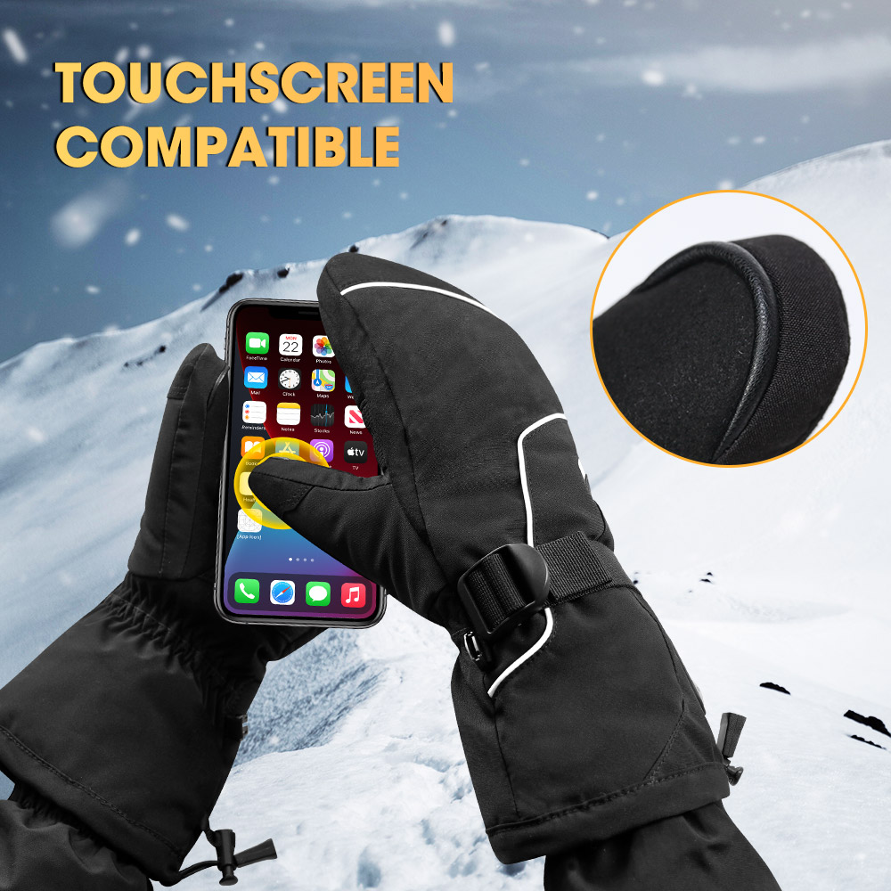 ถุงมือผ้าฝ้าย3M ให้ความอบอุ่นม - Ski Glove Waterproof บทวิจารณ์และราคา
