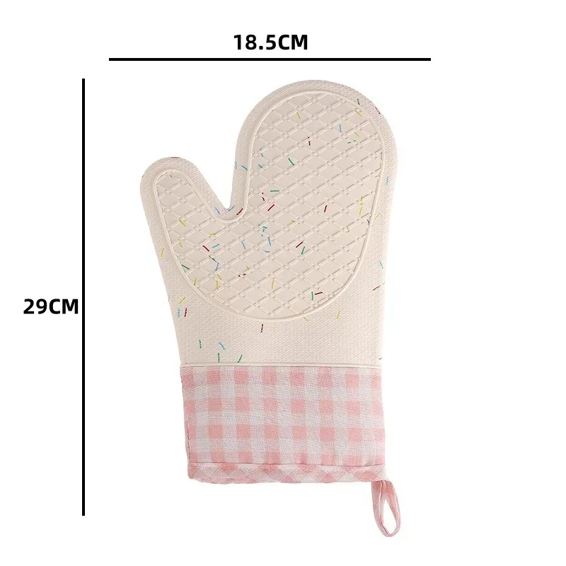 เตาอบไมโครเวฟถุงมือทนความร้อนซ - Oven Mitt Silicone บทวิจารณ์และราคา