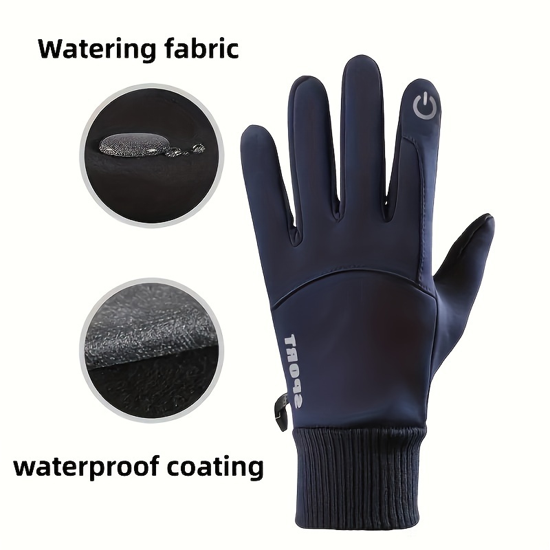 ถุงมือขี่จักรยานฤดูหนาว ถุงมือ - Ski Glove Waterproof บทวิจารณ์และราคา