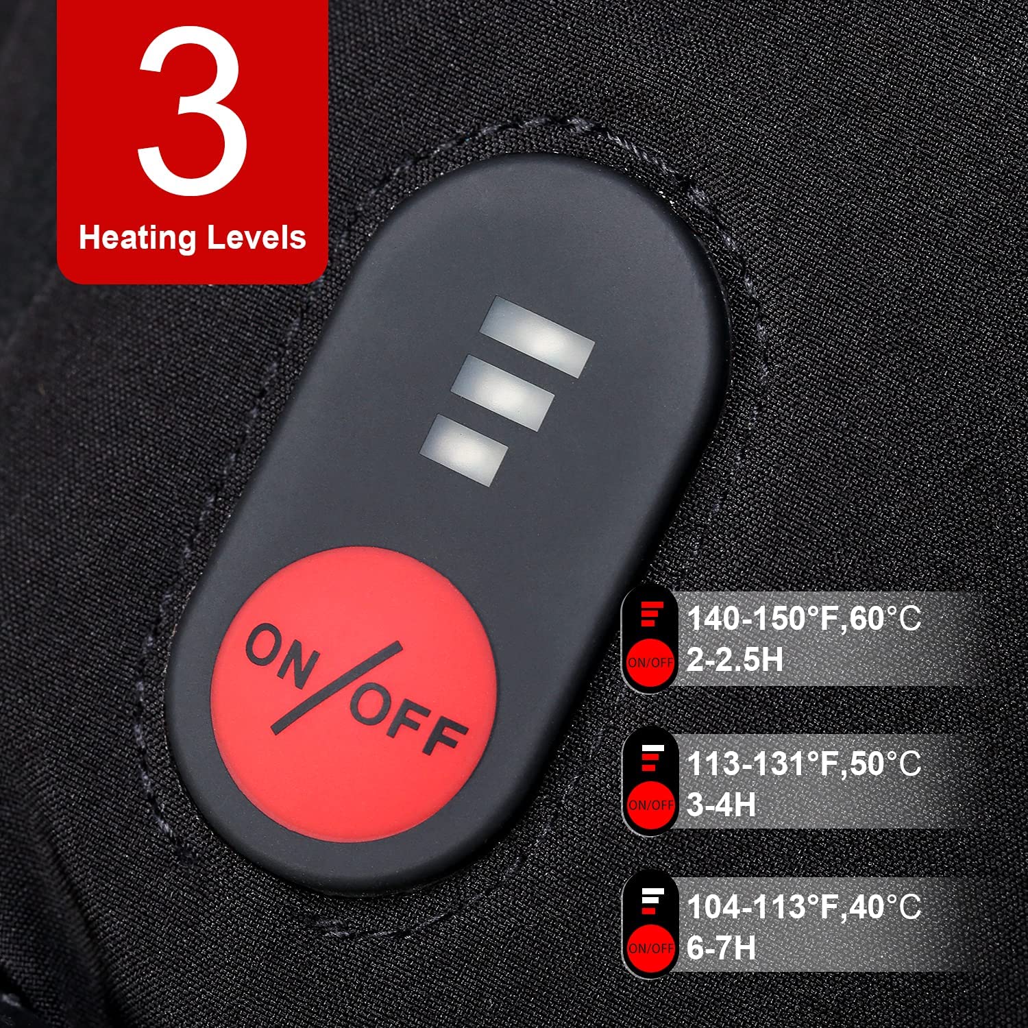 ถุงมือให้ความอบอุ่นในฤดูหนาวถุ - Ski Glove Waterproof บทวิจารณ์และราคา