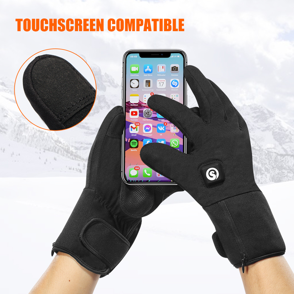 ถุงมือทำความร้อนไฟฟ้าฤดูหนาวพร - Ski Glove Waterproof บทวิจารณ์และราคา