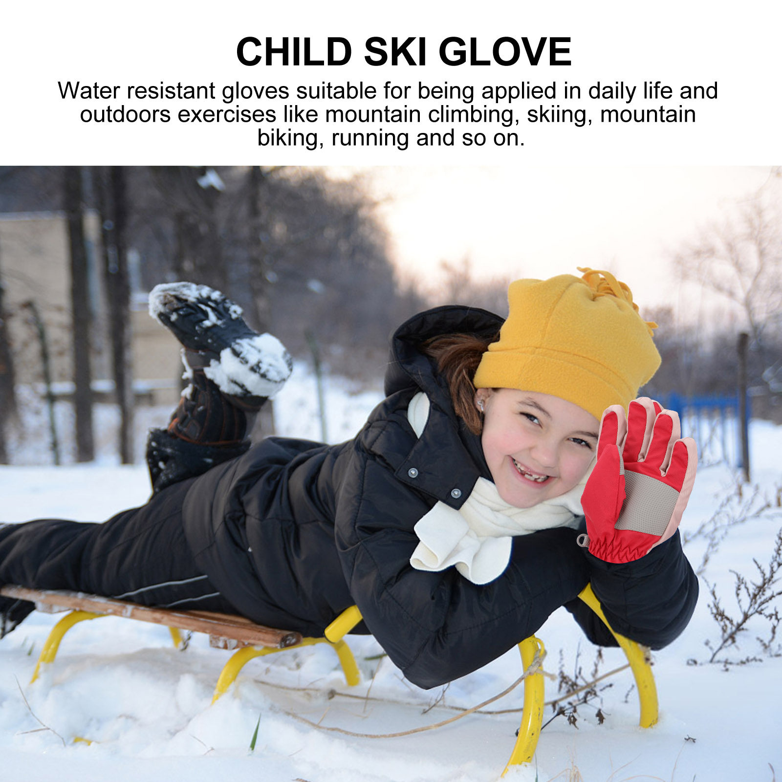 ถุงมือเด็กสำหรับฤดูหนาว 1 คู่  - Winter Glove Insulated บทวิจารณ์และราคา