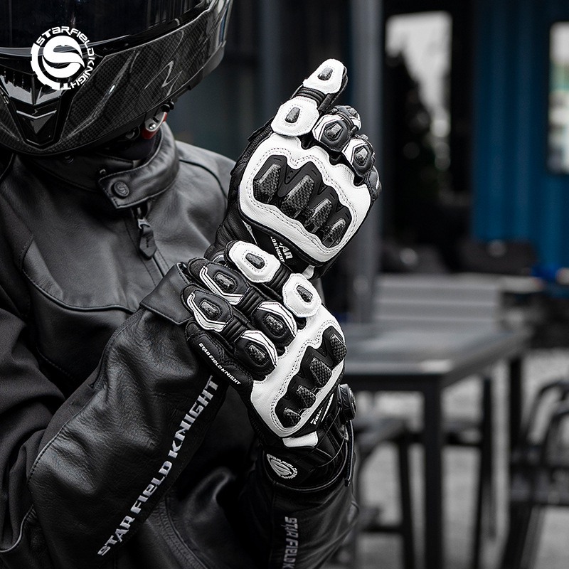 ถุงมือมอเตอร์ไซค์ STAR FIELD K - Motorcycle Glove Knuckle บทวิจารณ์และราคา