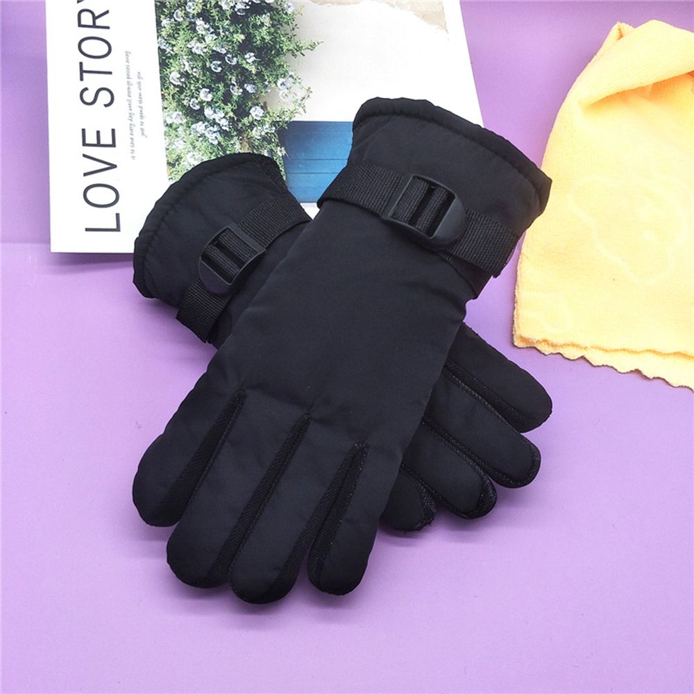 เด็กใหม่ผู้ใหญ่ฤดูหนาวหิมะถุงม - Ski Glove Waterproof บทวิจารณ์และราคา