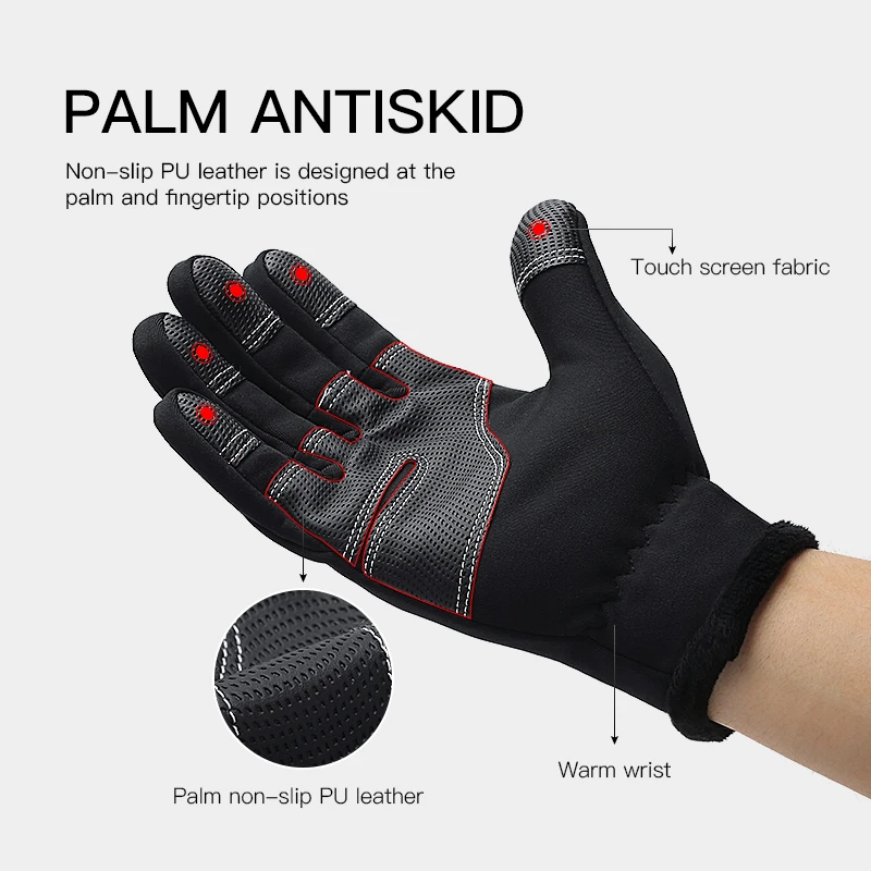 คินซิลอร์ถุงมือมอเตอร์ไซค์ฤดูห - Ski Glove Waterproof บทวิจารณ์และราคา