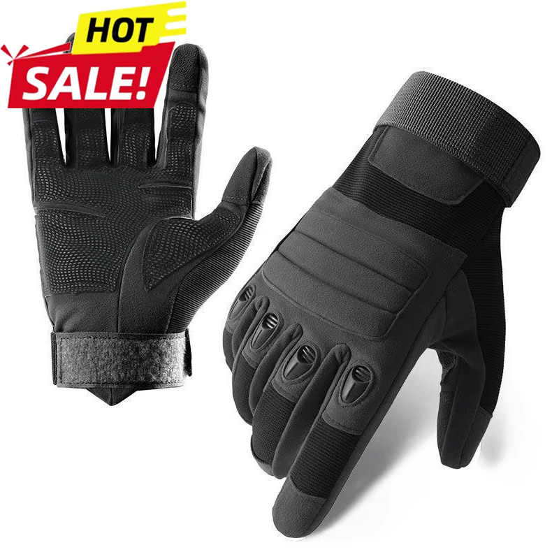 ถุงมือปั่นจักรยานแบบยุทธวิธีสำ - Motorcycle Glove Knuckle บทวิจารณ์และราคา