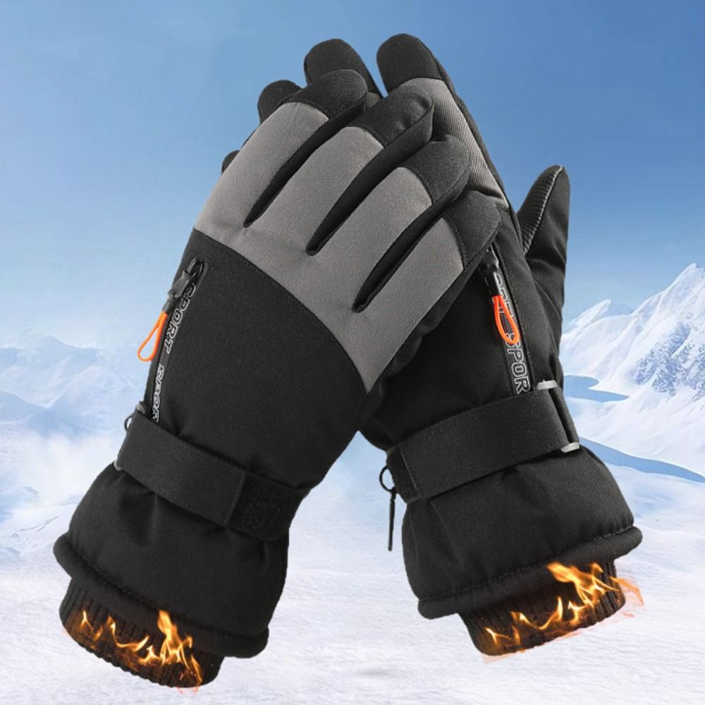 ถุงมือกันลมกันหนาวสำหรับฤดูหนา - Ski Glove Waterproof บทวิจารณ์และราคา